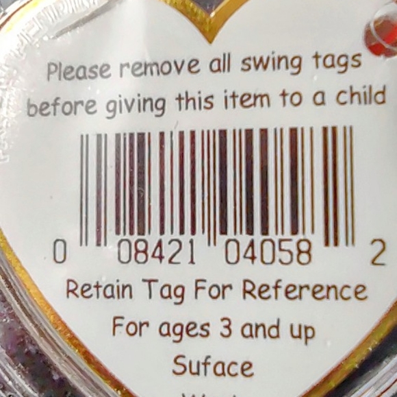 Rare ty Valentino beanie baby - Picture 10 of 10